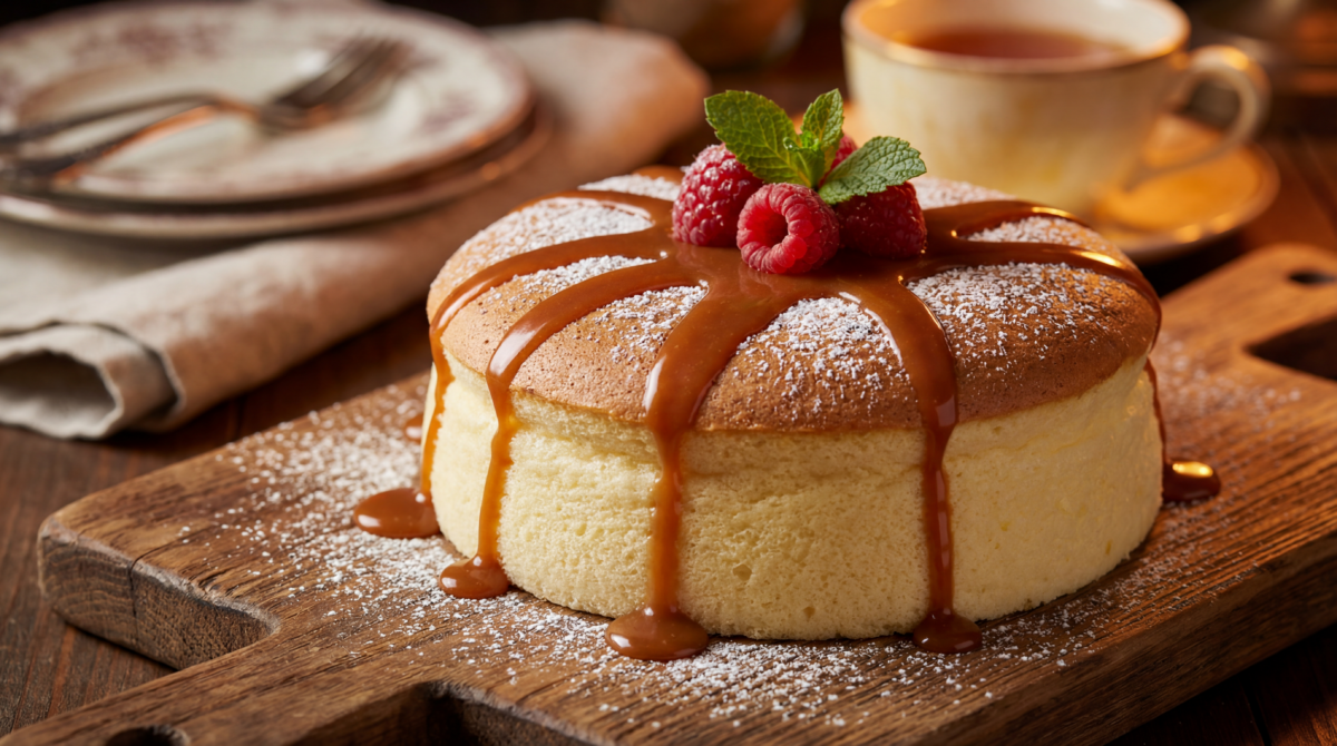 Cheesecake japonais