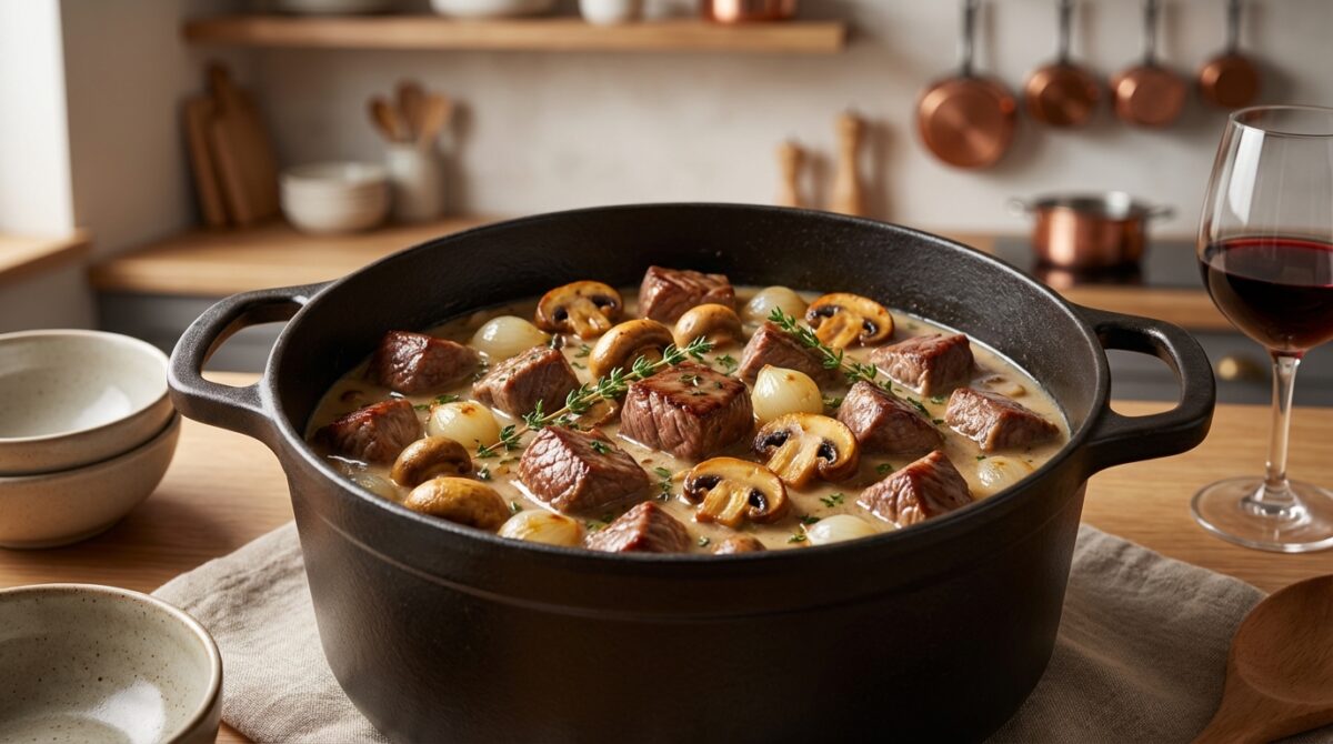 Ragoût traditionnel de veau