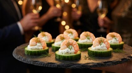 Bouchées à la crevette