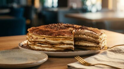 Tiramisu de crêpes
