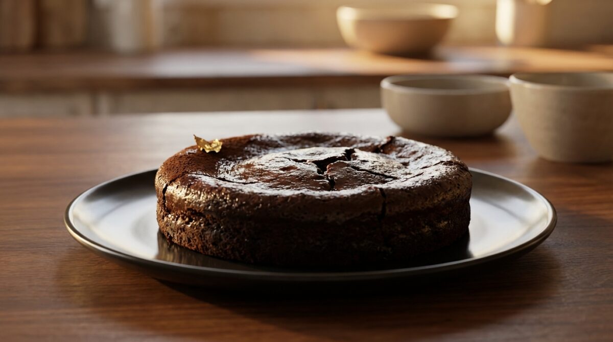 Gâteau au chocolat léger et fondant