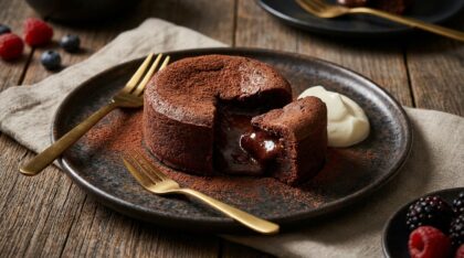 Gâteau au chocolat léger et fondant