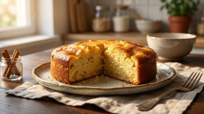 Gâteau pommes-yaourt