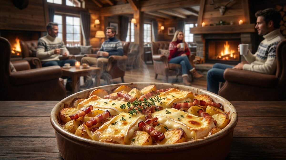 Gâteau salé façon tartiflette
