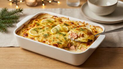 Gratin de saumon