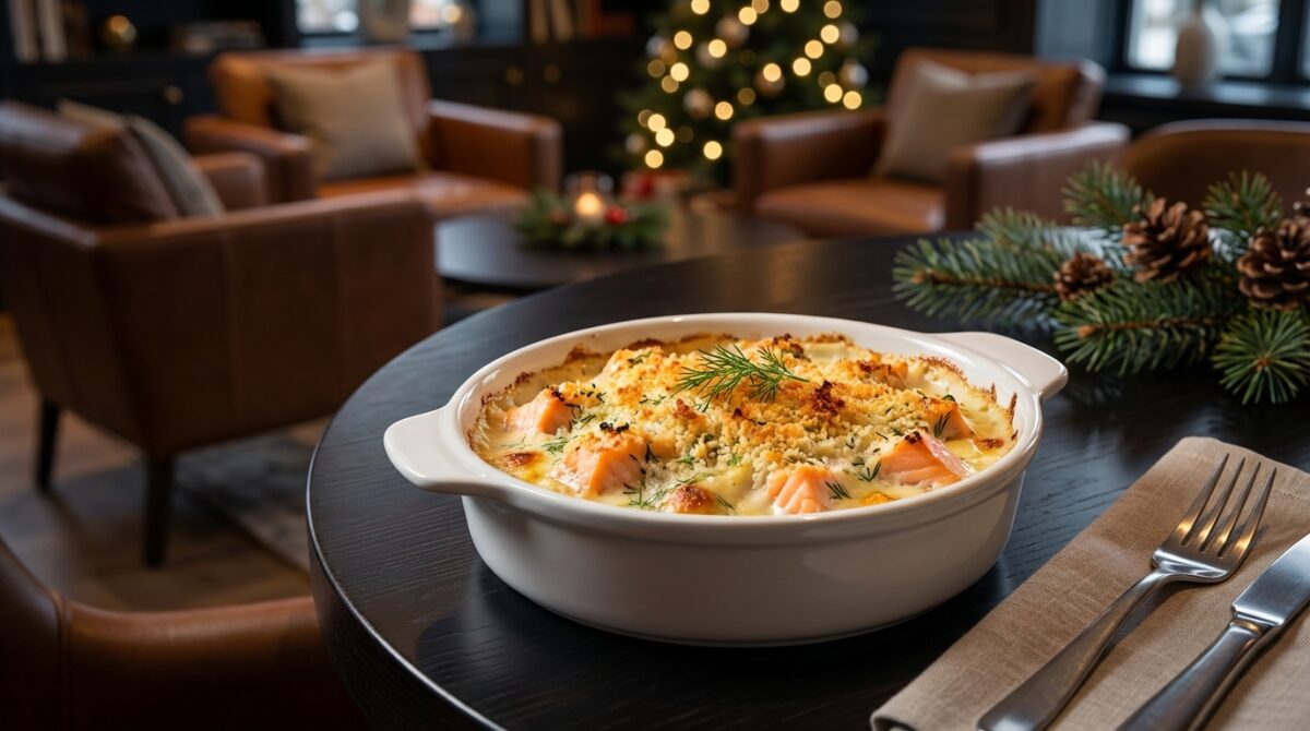 Gratin de saumon