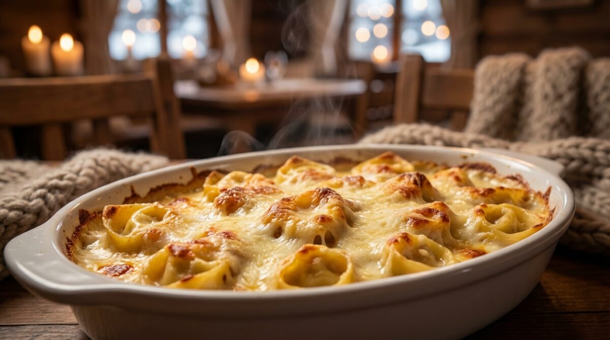 Gratin de tortelloni