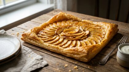 tarte fine aux pommes
