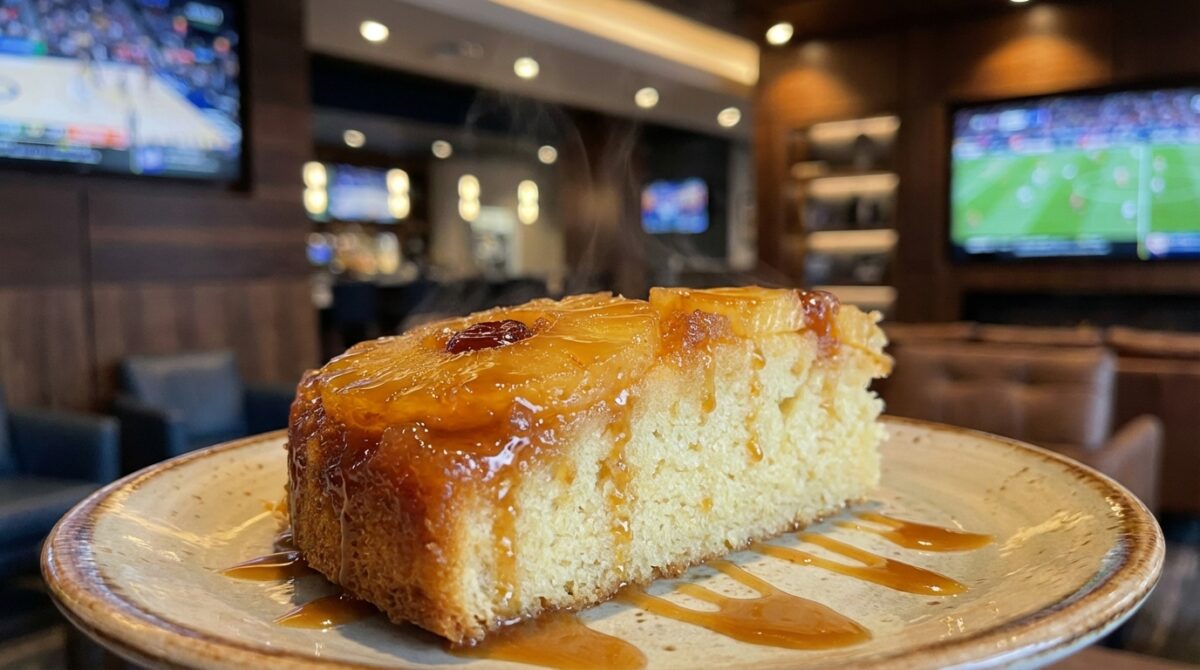 Gâteau fondant à l’ananas