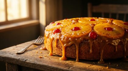 Gâteau fondant à l’ananas
