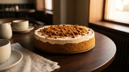 Cheesecake aux spéculoos