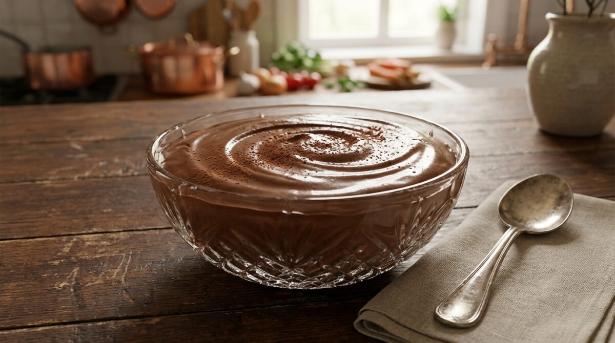 Mousse au chocolat de grand-mère
