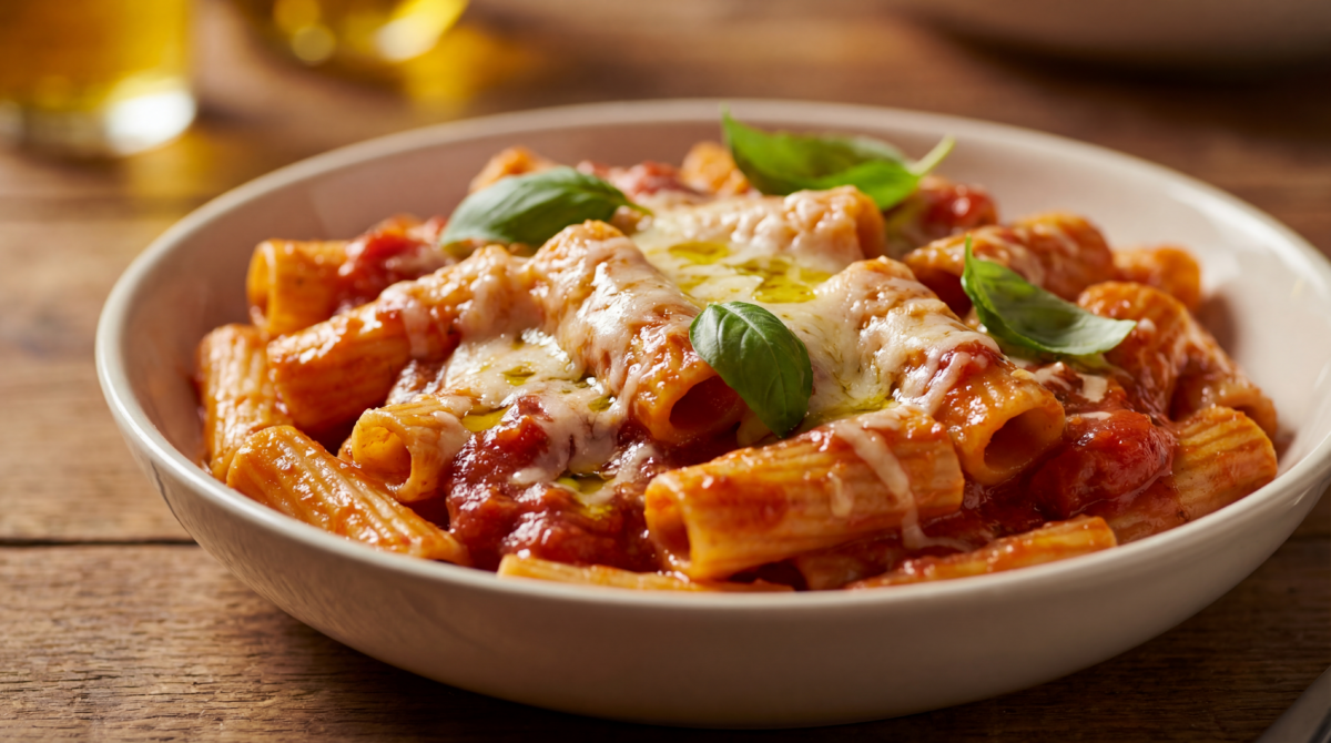 Pâtes à la tomate