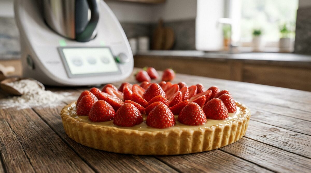 tarte aux fraises