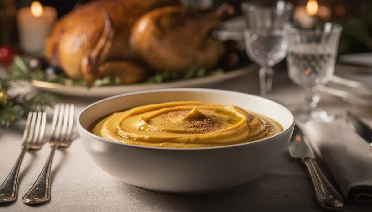 purée légère de butternut