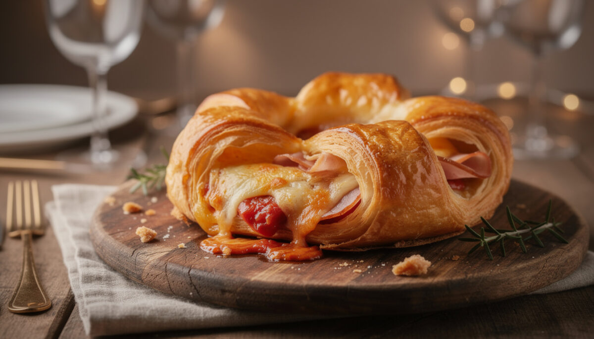 couronne feuilletée