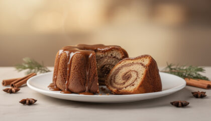 gâteau à la cannelle