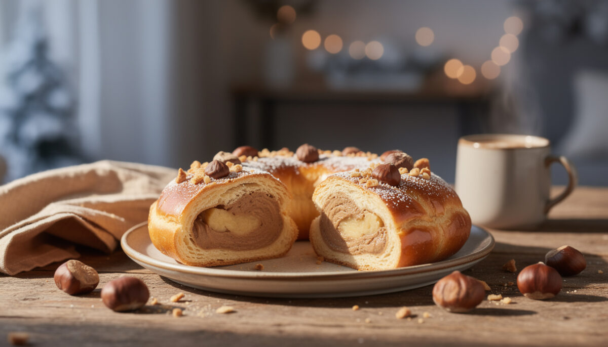 galette des rois à la crème de marrons