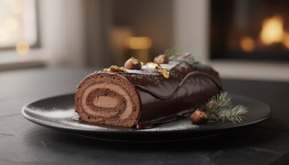 Bûche aux marrons