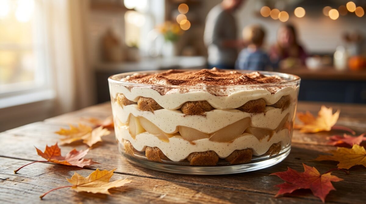 tiramisu poire vanille