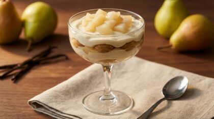 tiramisu poire vanille
